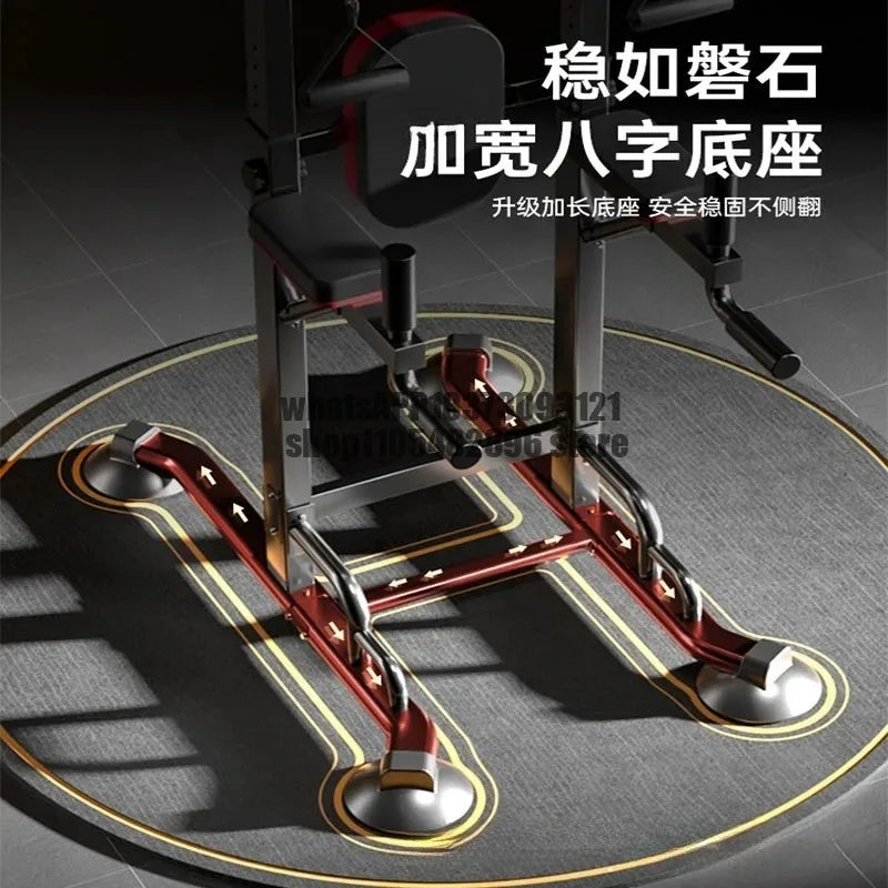 Dip Station Pull Up Bar Power Tower Assistive Trainer Multi-Function Home Gym Strength Training Fitness Equipment 1