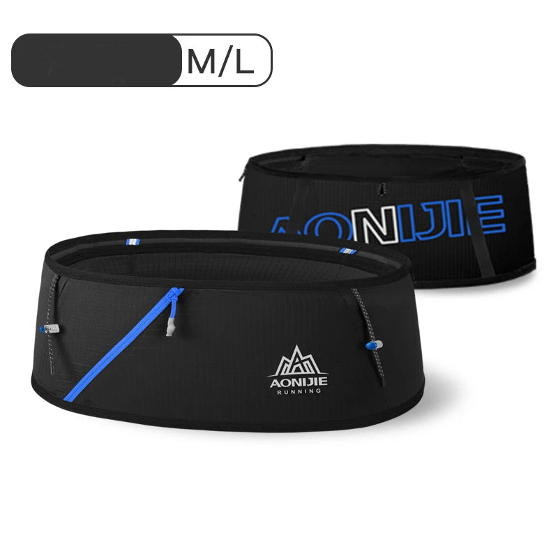 AONIJIE W8101 New 450ML Belt Hydration Waist Pack Ultralight Waist Bag Phone Holder for Outdoor Trailing Running Camping Hiking