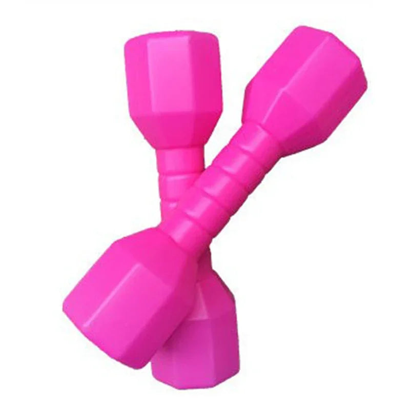 Children Dumbell Plastic Fitness Equipment Kids Training Performance Outdoor Dancing Tool Workout Exercise Colorful Toy