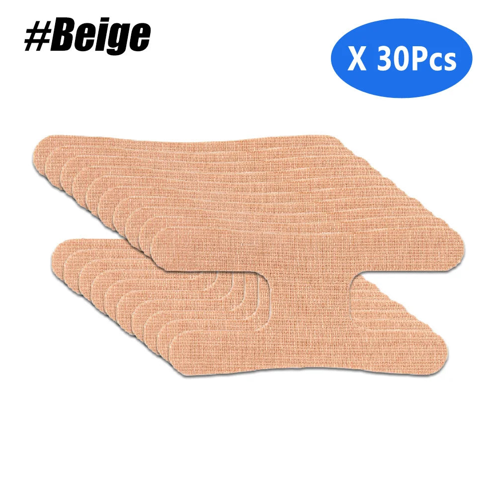 10/20/30PCS Precut Thumb Support Tape, Self Adhesive Elastic Kinesiology Patches, Finger Toe Bandage Strap for Outdoor Sports