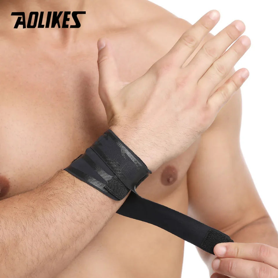 AOLIKES 1PCS Wrist Brace,Ultra-thin Compression Wrist Straps Wrist Support for Workout Weightlifting Tendonitis Sprains