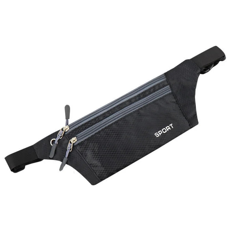Waist Bag Sports Phone Men's Belt Bag Ultra-Thin Waterproof Mini Fanny Pack New Hot Women Run Light Waist Pouch