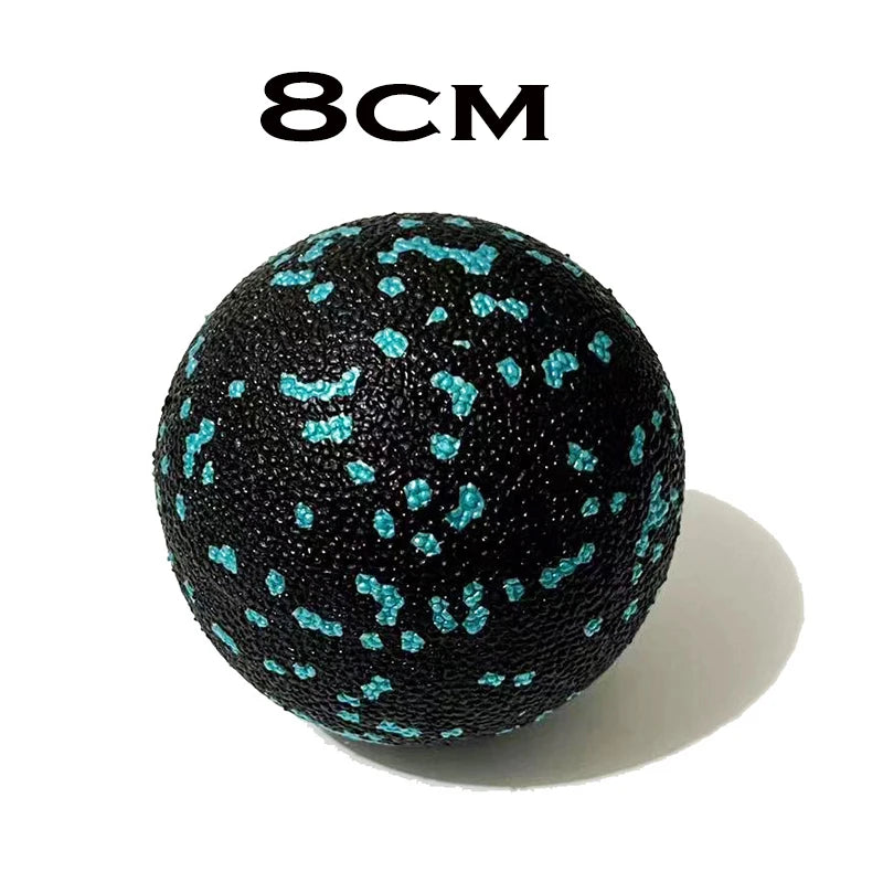 EPP Fitness Ball Double Lacrosse Massage Ball Set Mobility Peanut Ball for Self-Myofascial Release Deep Tissue Yoga Gym Home