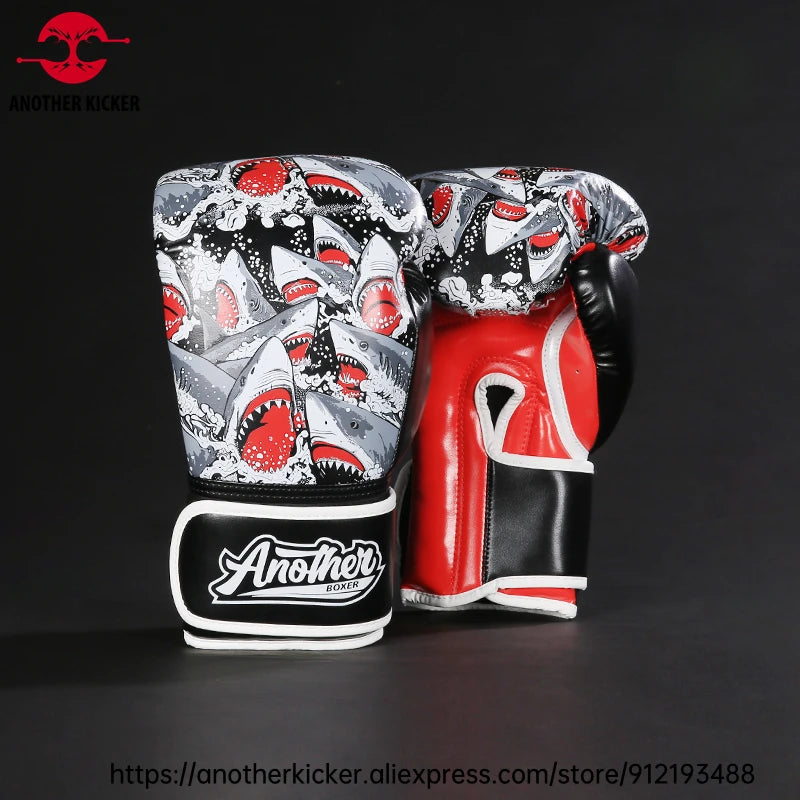 Muay Thai Gloves for Professional Boxers Trainers Mexican Style Boxing Glove for Hard Hitters Shock Absorbent Sparring MMA Glove
