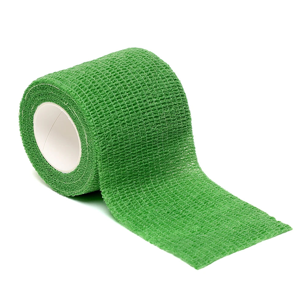 18 Colors of 4.8-Meter Elastic Sports Self-Adhesive Bandages, Protecting Fingers, Ankles, Palms, and Shoulders, Knee Protection