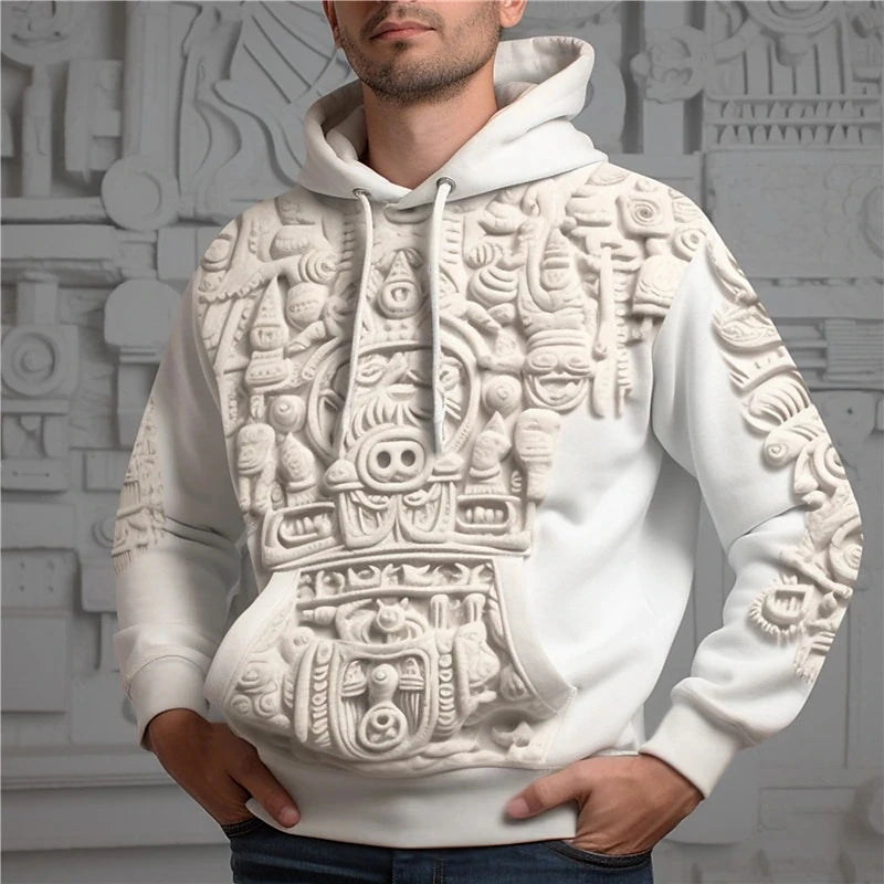 Fashion 3D Hoodies For Men y2k Personalization Hoodie Daily Leisure Sports Street Formal Wear Large Size Sweatshirts Male Tops