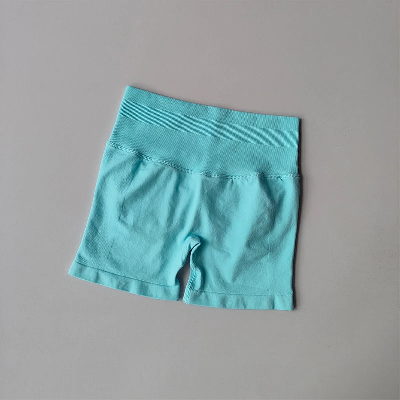 Peach Buttock Lifting Three-point Shorts Summer High Waisted Yoga Shorts Fashionable and Sexy Running Fitness Pants Solid Color