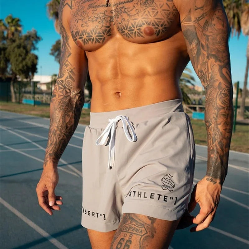 2026 Summer Jogging Sweatpants basketball Running shorts men Breathable Fitness Fashion Workout Shorts Men Quick Dry sport pants