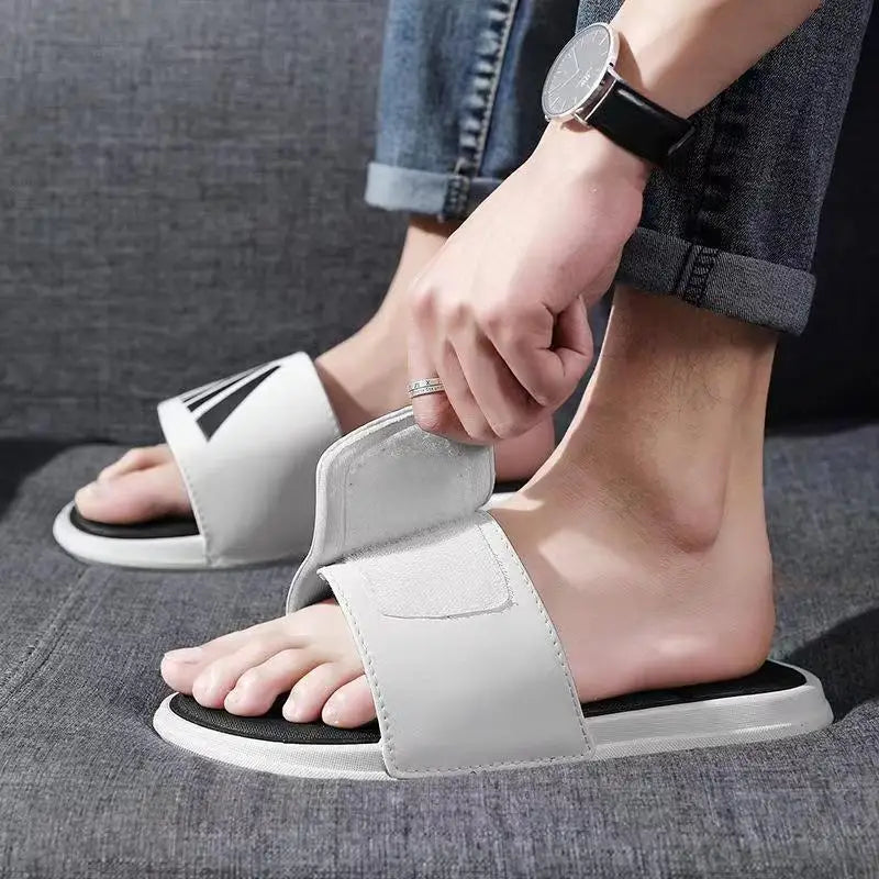 New Fashion Slippers Men Women Summer Sports Outdoor Non-Slip Soft Bottom Indoor Sandals Couples Streetwear Ciabatte Flip Flop