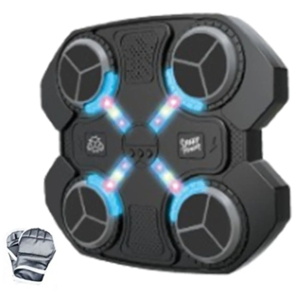 Bluetooth Connection Smart Music Boxing Machine Wall Mounted Noise Reduction Boxing Electronic Target 3 Speed Adjustment
