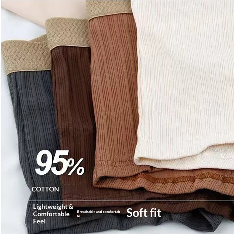 1/4pcs Pack Men Panties Cotton Underwear High Stretch Boxer Shorts Fashionable Sexy Men Underpant Plus Size L-4XL Breathable Men