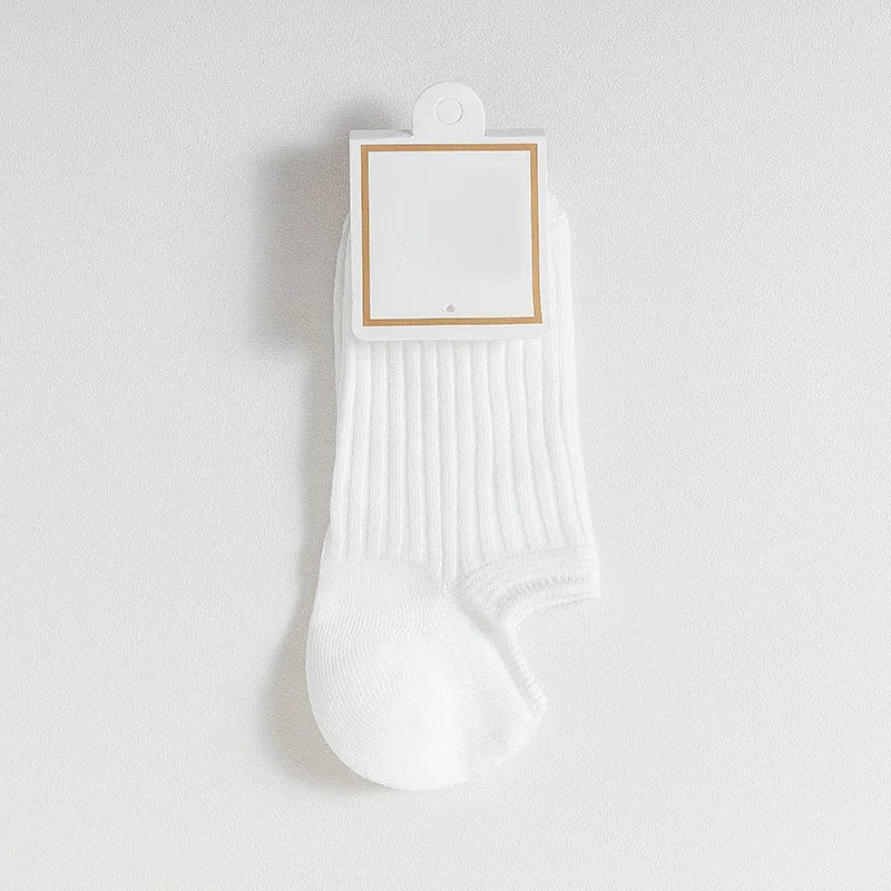 10 Pairs Women's Boat Sock Thin No Show Socks Non-Slip Solid Socks Slippers Simple Breathable Comfortable Casual Ankle Sox