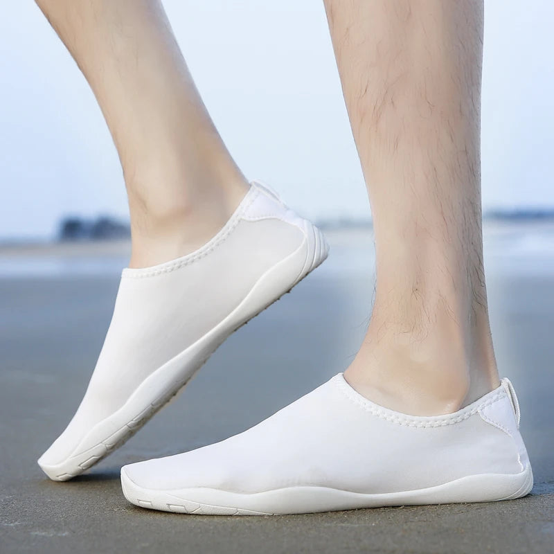 New Unisex Lager Size Unisex Outdoor Aqua Shoes Couples Vacation Beach Barefoot Swimming Shoes Indoor Fitness Gym Shoes35-46#