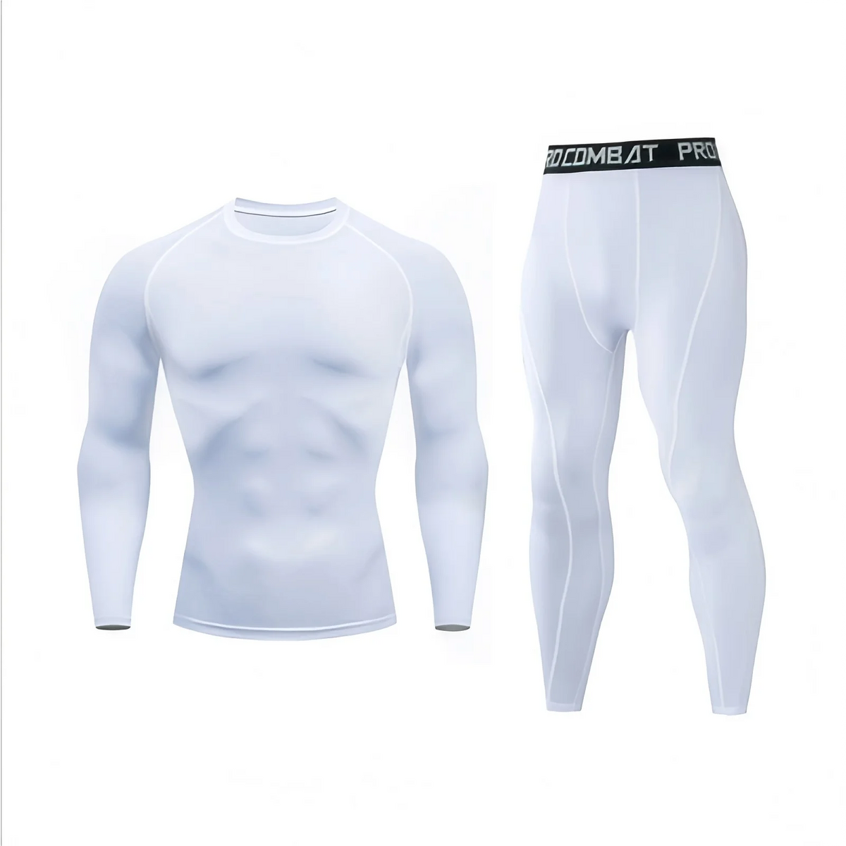 Running Yoga Cycling Compression Suit Basketball Track And Field Training Suit Sports Training Slim-fit Sweat Absorption Suit