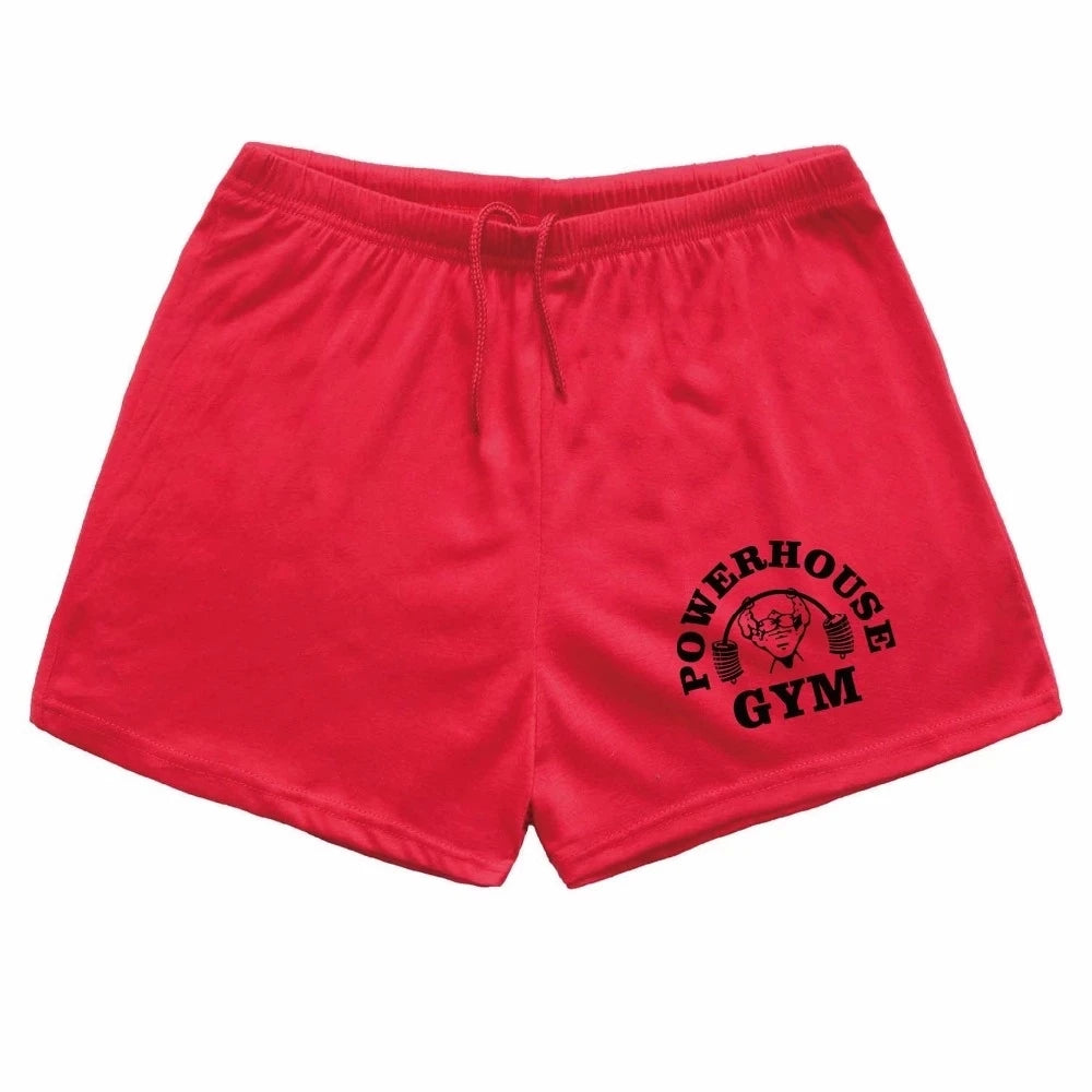 Quick Dry Running Shorts Men Solid Sports Clothing Fitness Bodybuilding Short Pants Sport Homme Gym Training Beach Shorts Length