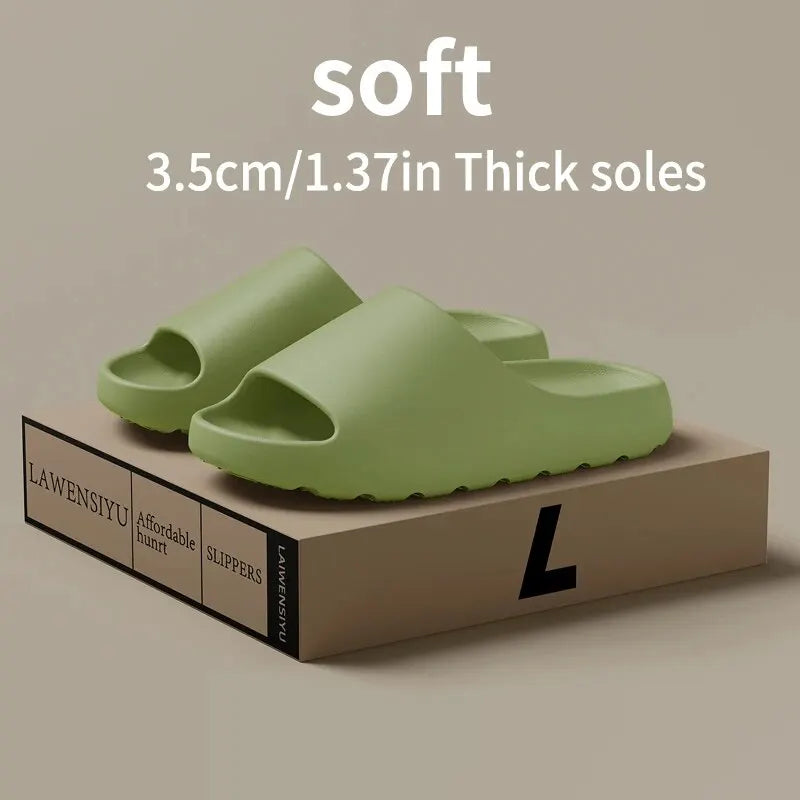 Men Casual EVA Flat Slippers Unisex Outdoor Indoor Shoes Beach Slides Fashion Brand Women Slippers Classic Sports Sandals