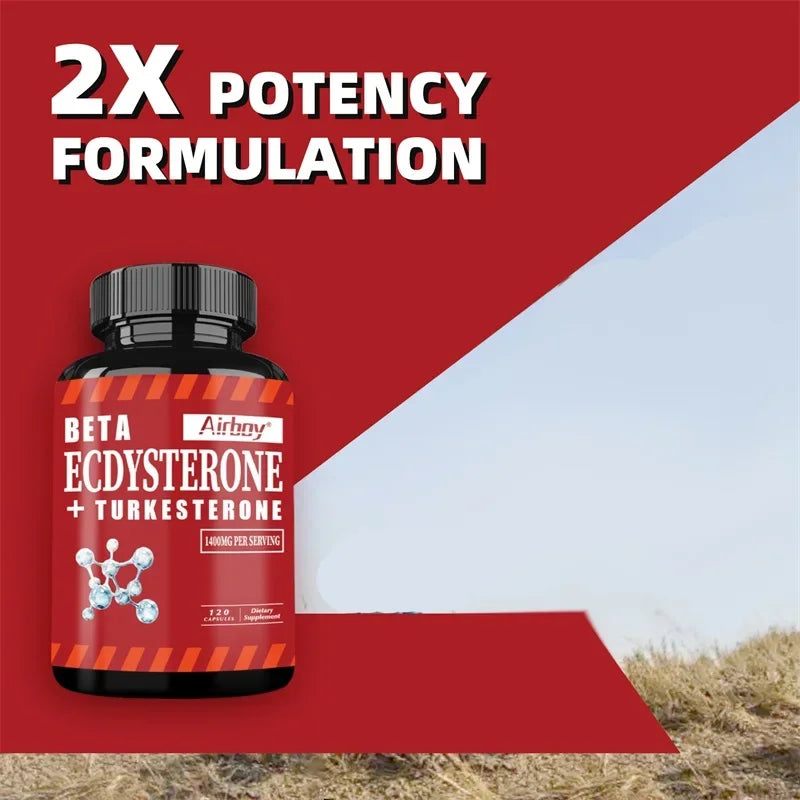 Beta Ecdysterone and Turkesterone Supplements - Increase Muscle Mass, Improve Athletic Performance and Strength