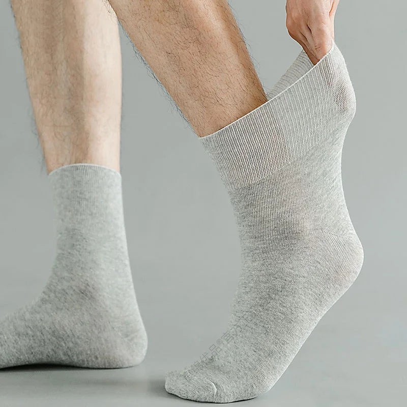 5 Paris Diabetic Socks Women Prevent Varicose Veins Socks Men Diabetics Hypertensive Patients Cotton Material Extra Size48,49,50