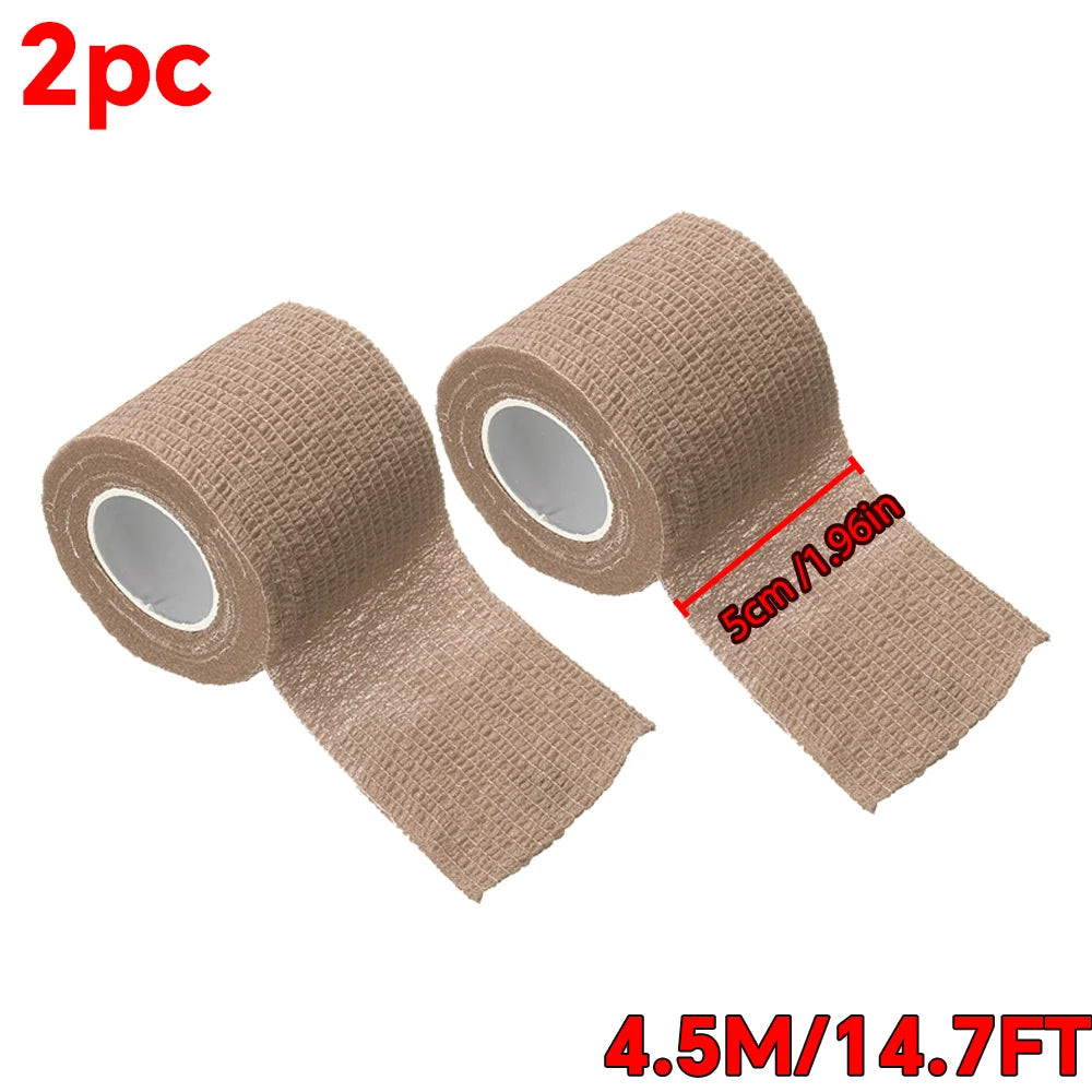 Sports Bandage Breathable Self-Adhesive Packing Elastic Bandage Pet Tape Sports Wrist Finger Joint Knee