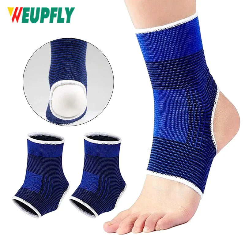 1 Pair Knitted Ankle Support For Sprains Arthritis Tendonitis Running Football Foot Protection Ankle Sleeve Sock Sports Anklet