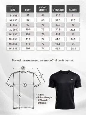 Men High Elastic Quick Dry Sports Compression Shirt Red Flame Stripe Print Short Sleeve Gym Running Training Top