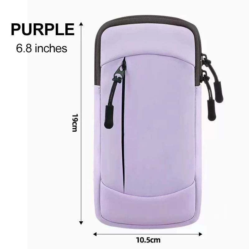 Running Bag for Phone Arm Bag for Phone Mobile Phone Armband Cell Phone Bag for Running Sports Armband for Phone for Running Bag