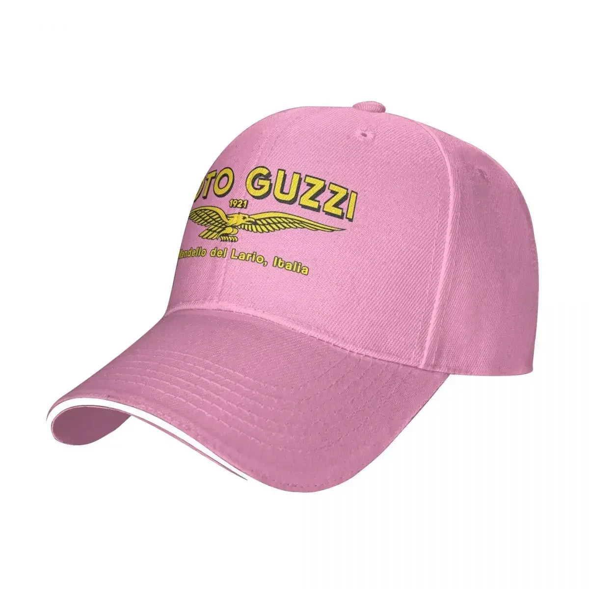 Moto Guzziz Mandello Del Lario.1921 Baseball Cap Retro Sandwich Hat for Men Women Adjustable Caps Sport