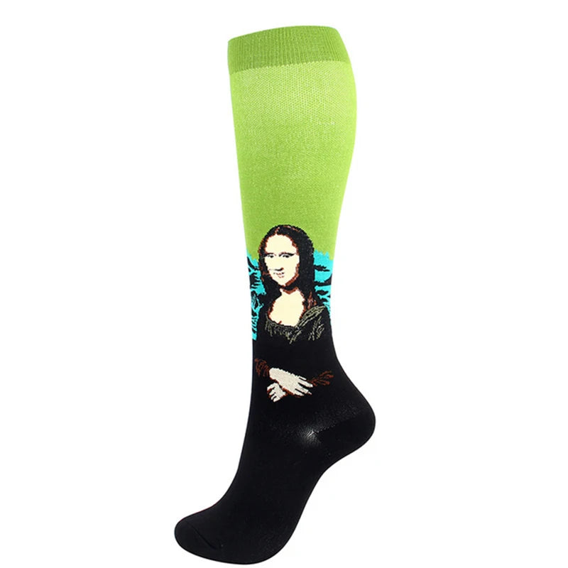 Compression Stockings Women Men 20-30 Mmhg Medical Nursing Varicose Veins Edema Diabetes Pregnancy Socks Basketball Golfs Sport