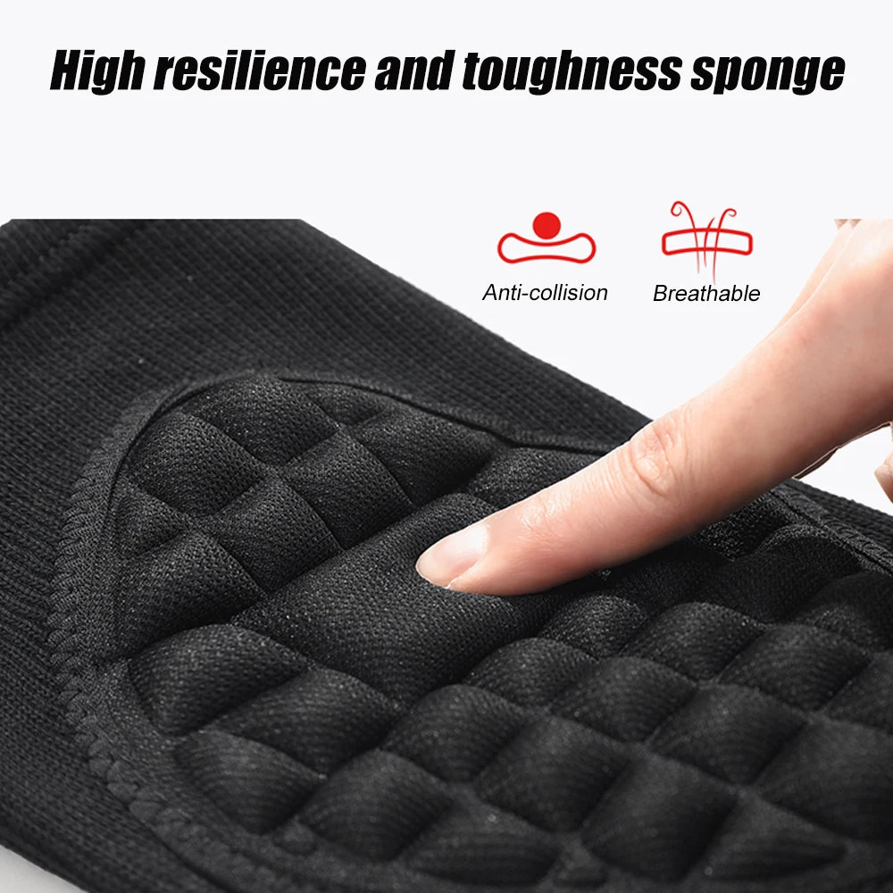 1Pair Protective Sponge Knee Pads for Volleyball, Soft Breathable Knee Support Knee Brace for Women Men Sports Dance Football