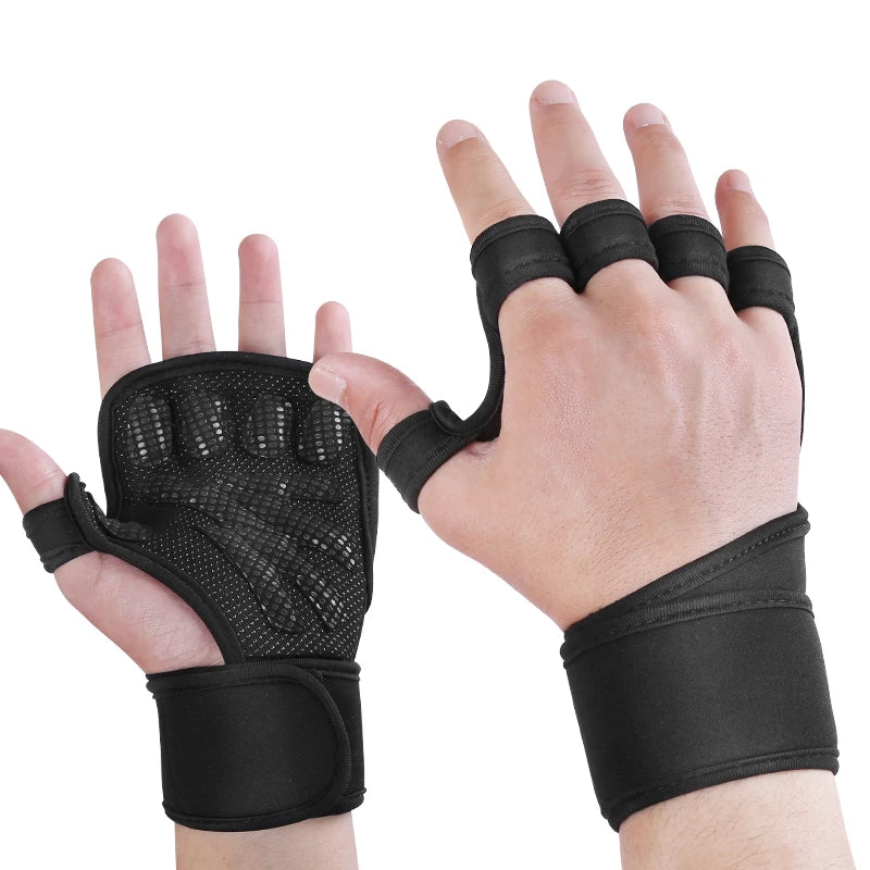 Kyncilor Professional Fitness Hard Pull Iron Outdoor Gloves with Thickened and Wear-resistant EVA Palm Pad for Palm Protection