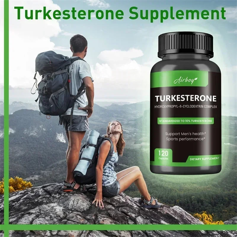 Turkesterone Supplement - Increase Endurance, Promote Muscle Growth and Recovery, Improve Athletic Performance, Enhance Energy