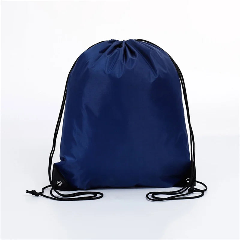 Portable Foldable Gym Bag Fitness Backpack Drawstring Shop Pocket Hiking Camping Beach Swimming Men Women Sports Bags
