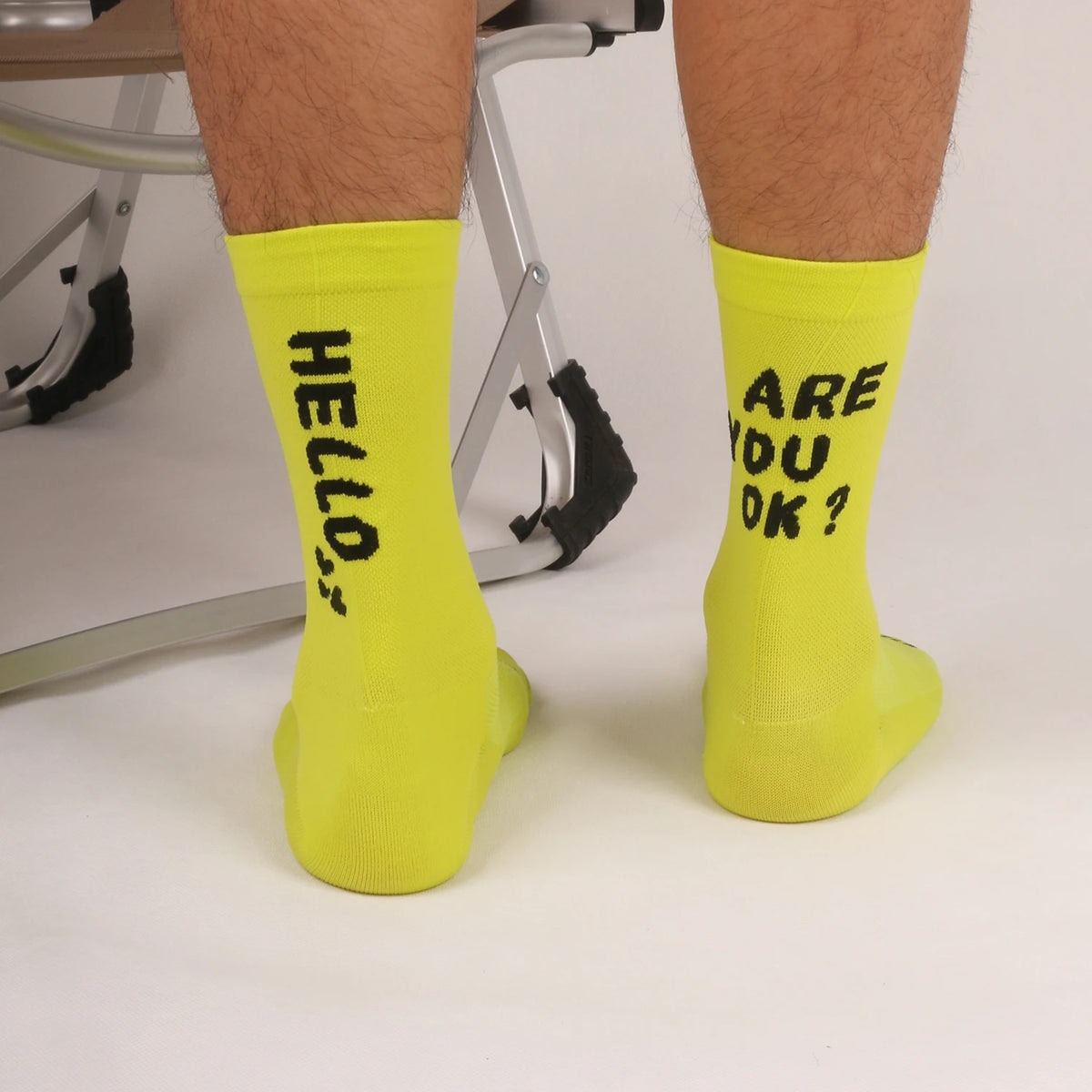 Summer New Internet Celebrity Cycling Socks Bicycle Sports Breathable Quick-Drying Sweat-Absorbent High-Elastic Men's and Women's Four-Season Mid-Tube Socks