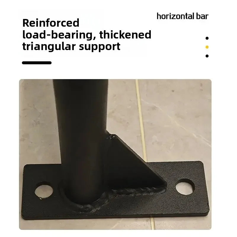Household Horizontal Bars, Indoor and Outdoor Pull Up Fitness Equipment, Fixed Wall Door Mounted, Wall Mounted, Perforated