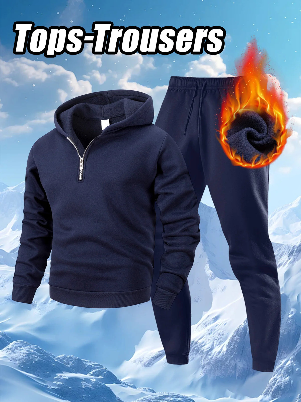 Unisex 2 Piece Set Fitness Running Casual Sport Set Comfortable Casual Sport Solid Color Suit Hooded Pullover Sweatshirt Trouser
