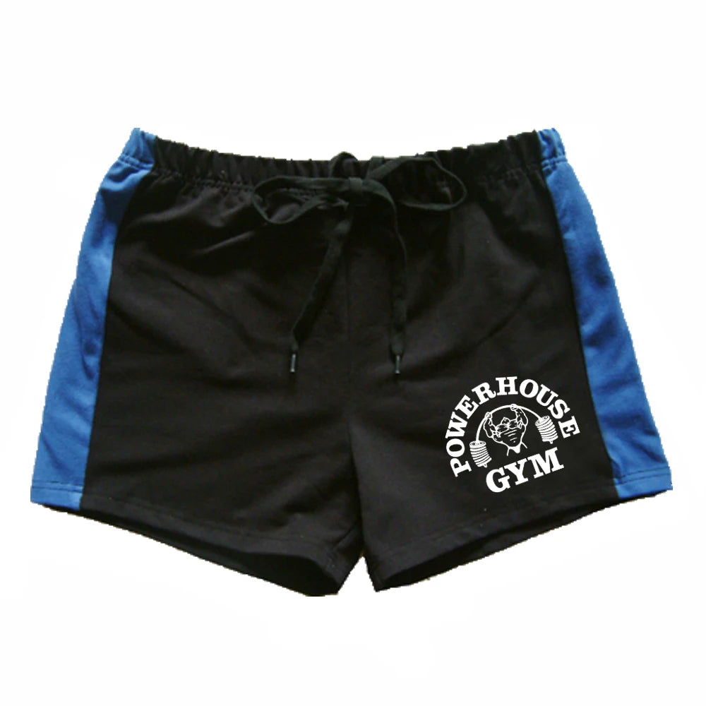 Quick Dry Running Shorts Men Solid Sports Clothing Fitness Bodybuilding Short Pants Sport Homme Gym Training Beach Shorts Length