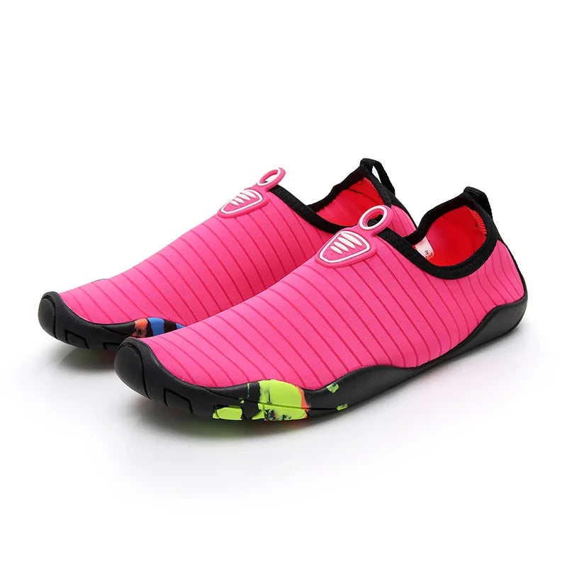 New Unisex Lager Size Unisex Outdoor Aqua Shoes Couples Vacation Beach Barefoot Swimming Shoes Indoor Fitness Gym Shoes35-46#