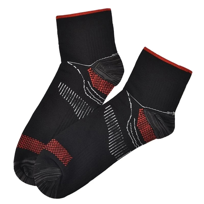 10Pairs Plantar Fasciitis Socks for Men & Women with Arch Support Ankle Compression Socks for Foot Heel Pain Relief