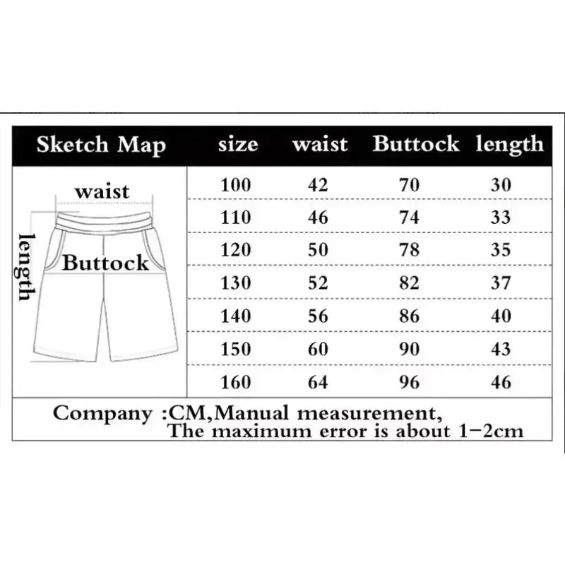 2026 Summer Men Basketball Shorts Kid Jogging Marathon Short Outdoor Casual Running Pants Football Training Sweatpants Sports