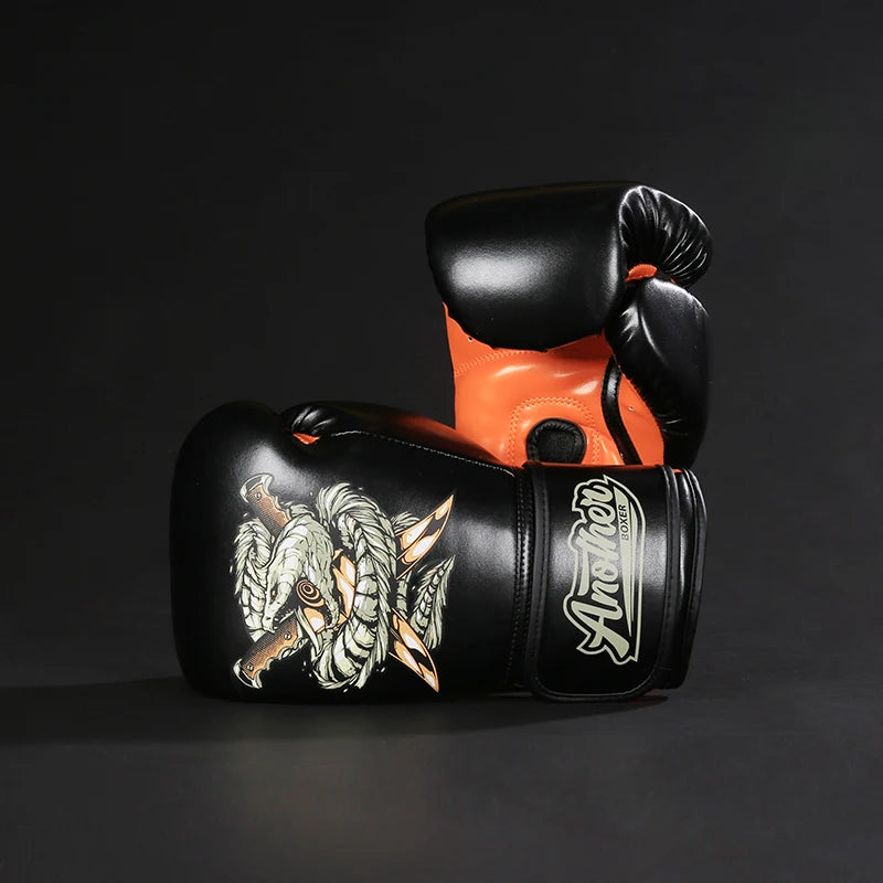 Professional Boxing Training Gloves PU Punching Gloves for Adult Youth Breathable Sparring Gloves for Muay Thai Kickboxing MMA