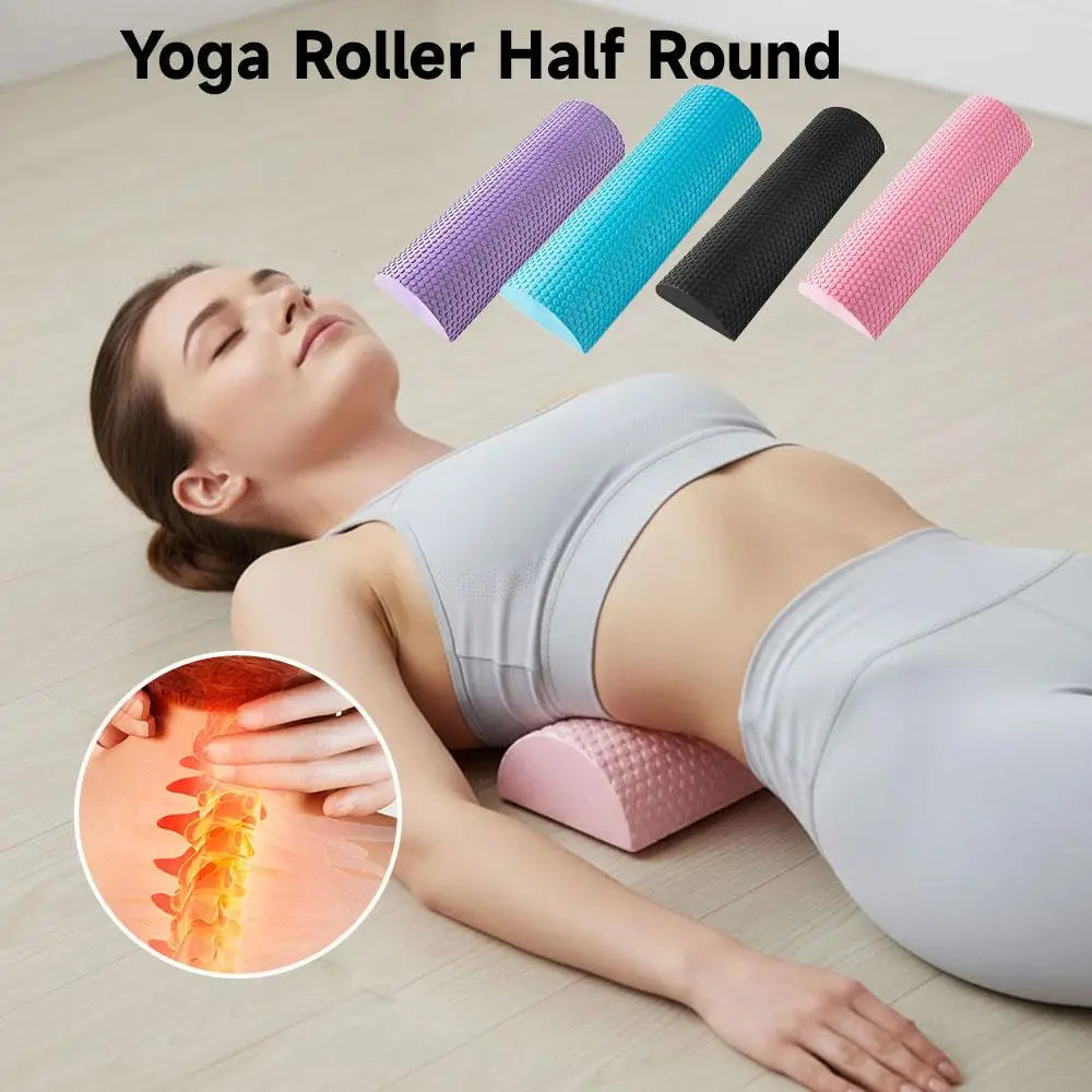 Half Round Balance Training Roller Block EPP Muscle Foam Roller Portable Gymnastic Massager For Yoga Pilates Home Gym Exercise