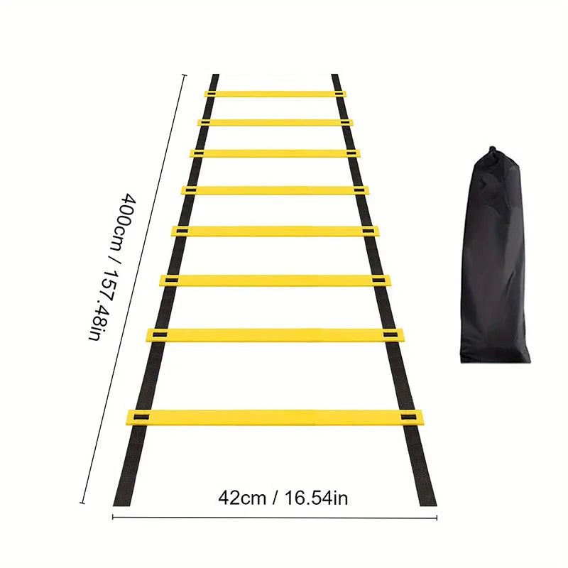 Training Rope Ladder Children's Physical Fitness Training Agility Ladder Speed and Physical Fitness Training Home Jumping Grid