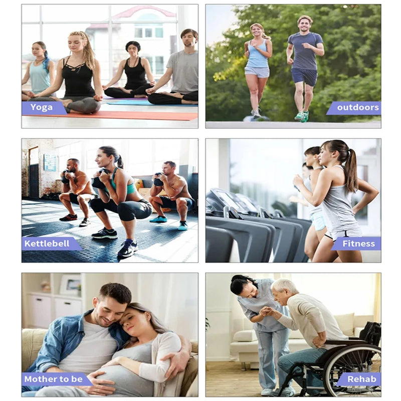 4 Pairs Yoga Socks for Women Cotton Breathable Mid Tube Anti Slip Pilates Socks Stripe Floor Sports Grip Socks