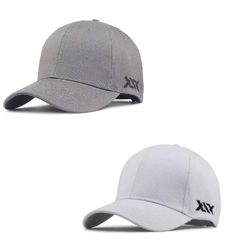 Oohmy Baseball Cap Big Head Men Women Youth Boys Girls Large Size Cotton Sport Hats OverSize Snapback Hat 56-58cm 60-68cm