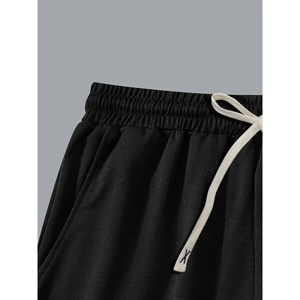 Men's Summer Drawstring Waist Print Versatile Casual Outdoor Travel Sports Shorts Outdoor Sports Leisure Fitness Shorts