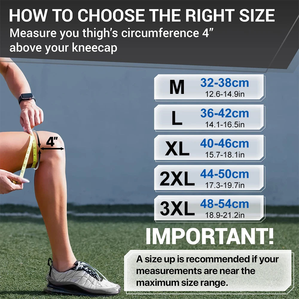 1Pcs Compression Knee Brace Women Men Meniscus Tear Patellar Tendon Support Strap for Knee Pain Support & Fast Injury Recovery