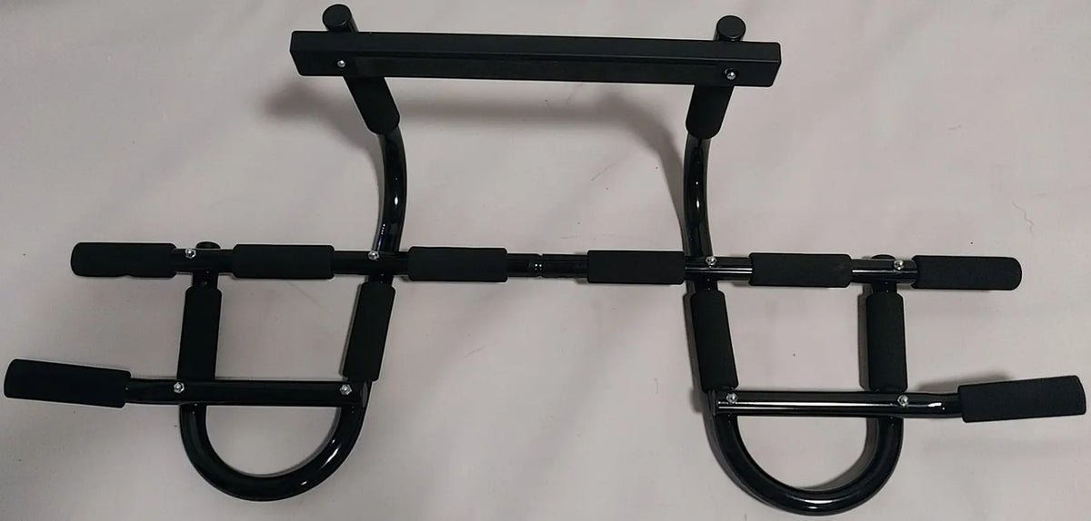 Home Fitness Equipment Multi-grip Foldable Door Mounted Dip Bar Adjustable Steel Pull Up Bar