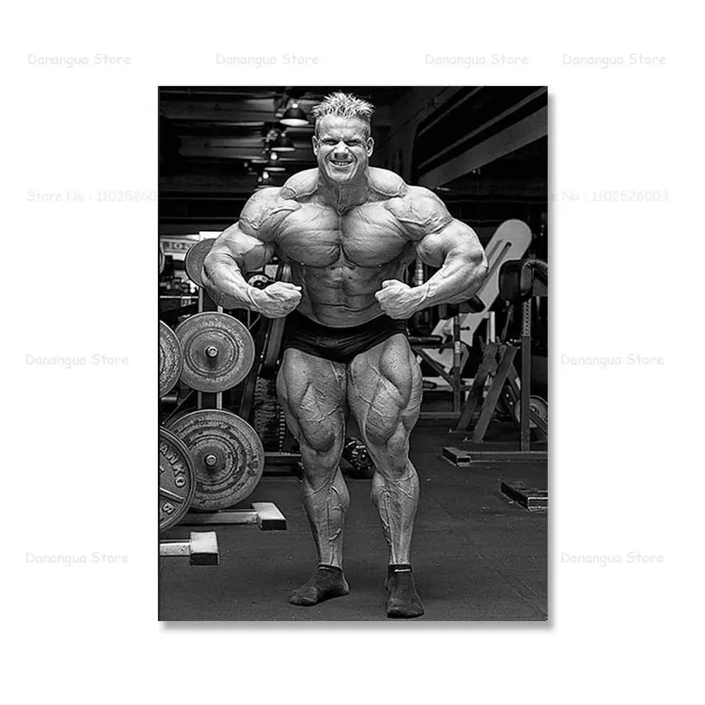 Classic Muscle GYM Star Jay Cutler Bodybuilder Poster Poster Prints Wall Art Canvas Painting Picture Photo Gift Room Home Decor