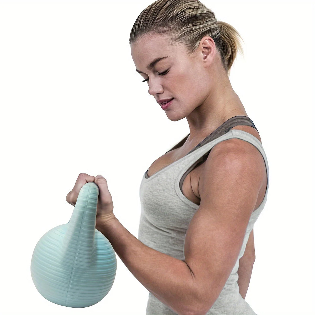 6/8KG Water Filled Solidifying Kettlebell Texture Leak-Proof Snap Lid Portable Kettle Bell Home Gym Full Strength Equipment