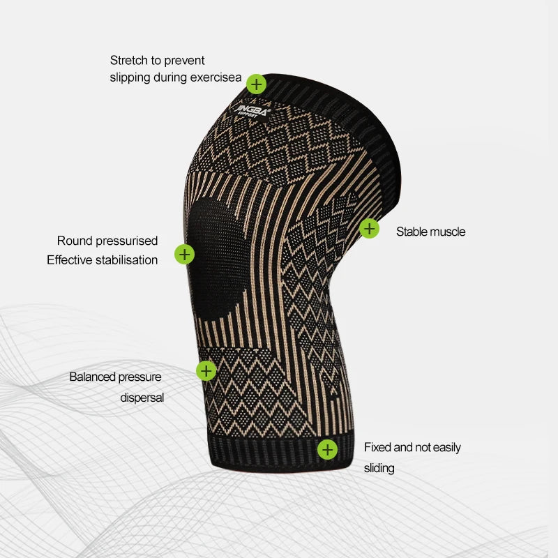 1 Piece Sports Knee Support – Breathable & Anti-Slip Design for Daily use & Workout for Women Men